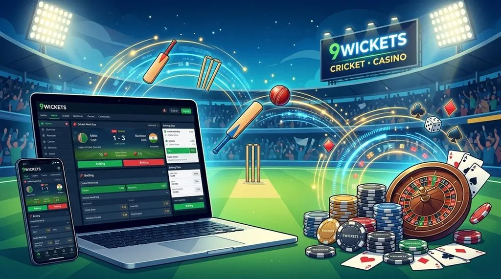 Best Cricket Casino Betting Options and Game Guide with 9 wickets 1 - 9Wickets
