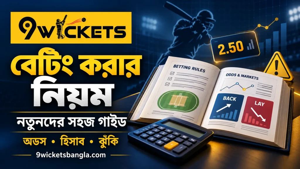 বেটিং করার নিয়ম